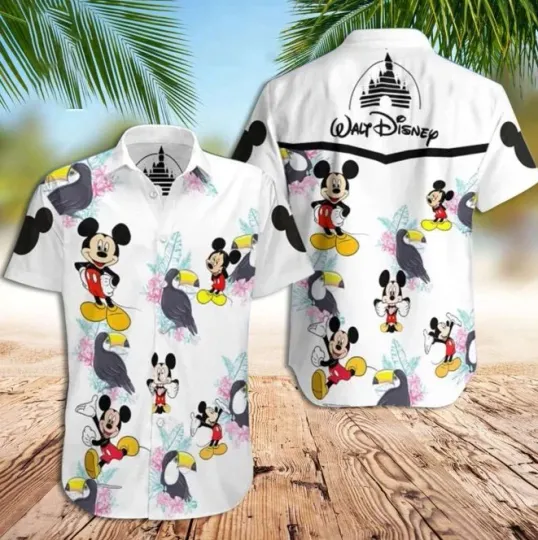Discover Mickey Mouse Hawaiian Shirt: Embrace The Disney Magic Men Women Unisex