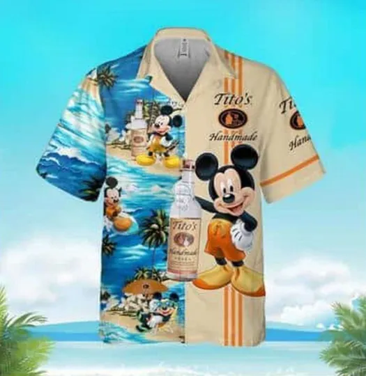 Discover Cute Mickey Mouse Hawaiian Shirt Disney Tito S HandSome