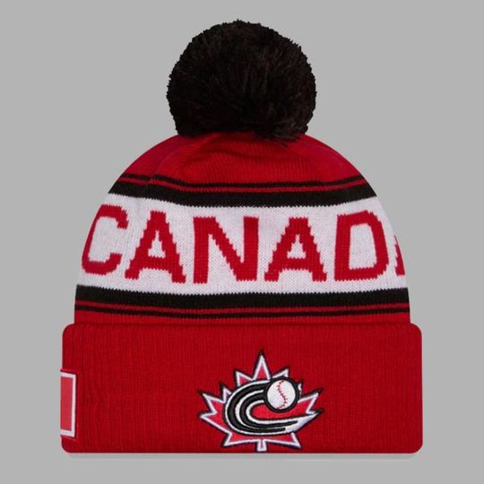 Discover Canada 2026 World Baseball Classic Knit Beanie Hat
