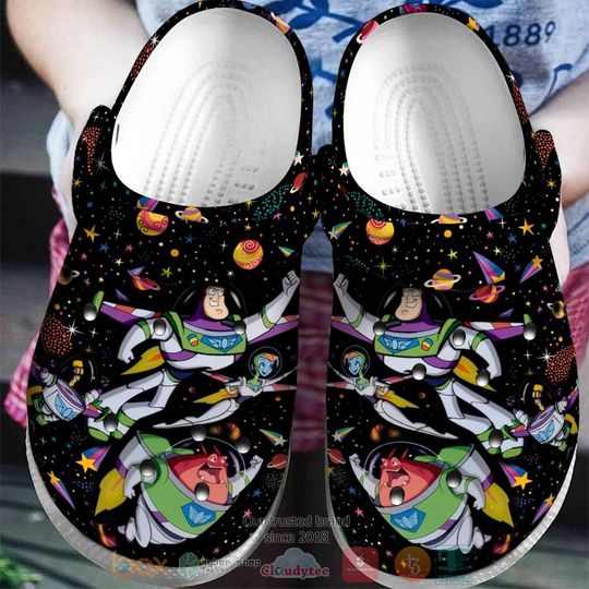 Buzz Lightyear Toy Story Cartoon Clog Shoes, Clogs Shoes For Men Women and Kid