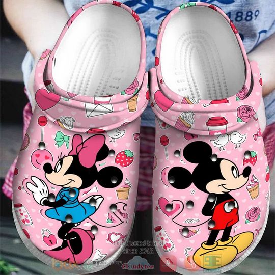 Discover Mickey And Minnie Mouse Cartoon Clog Shoes, Clogs Shoes For Men Women and Kid