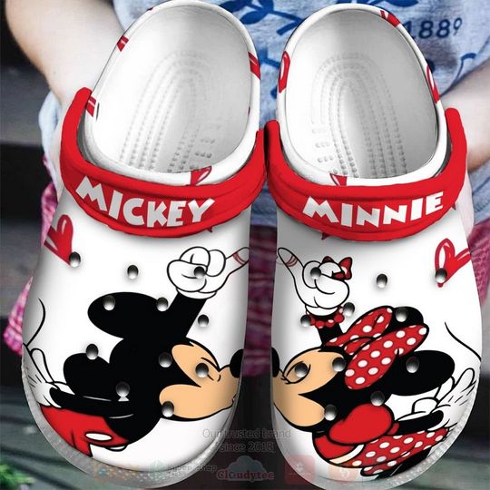 Discover Mickey And Minnie Mouse Cartoon Clog Shoes, Clogs Shoes For Men Women and Kid