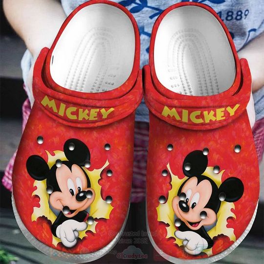 Discover Mickey Mouse Cartoon Clog Shoes, Clogs Shoes For Men Women and Kid