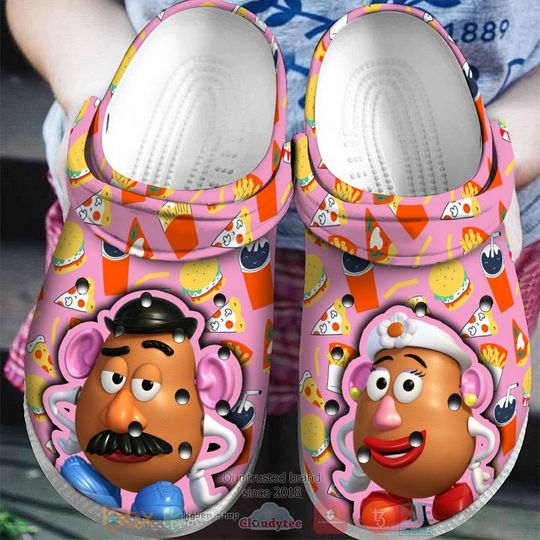 Mr Potato Head and His Wife Toy Story Cartoon  Clog Shoes