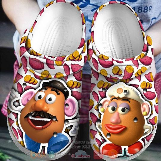 Mr Potato Head and His Wife Toy Story Cartoon  Clog Shoes