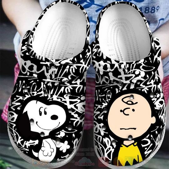 Snoopyy and Charlie Brown Cartoon Clog Shoes, Clogs Shoes For Men Women and Kid