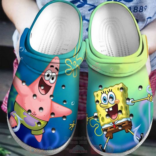 Spongebob Squarepants Cartoon Clog Shoes, Clogs Shoes For Men Women and Kid