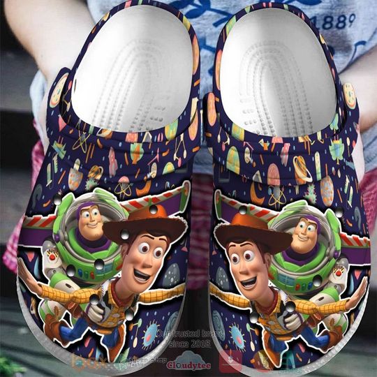 Woody and Buzz Lightyear Toy Story Cartoon Clog Shoes