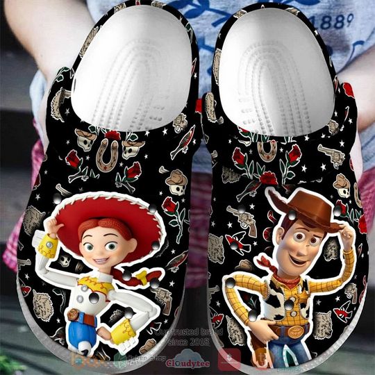 Woody And Jessie Toy Story Cartoon Clog Shoes, Clogs Shoes For Men Women and Kid