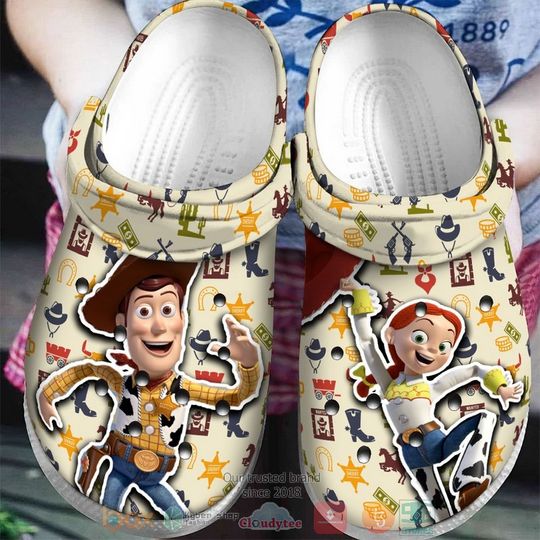 Woody And Jessie Toy Story Cartoon Clog Shoes, Clogs Shoes For Men Women and Kid