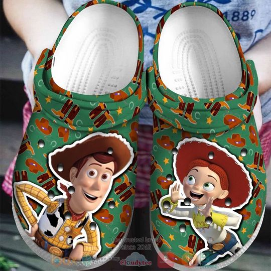 Woody And Jessie Toy Story Cartoon Clog Shoes, Clogs Shoes For Men Women and Kid