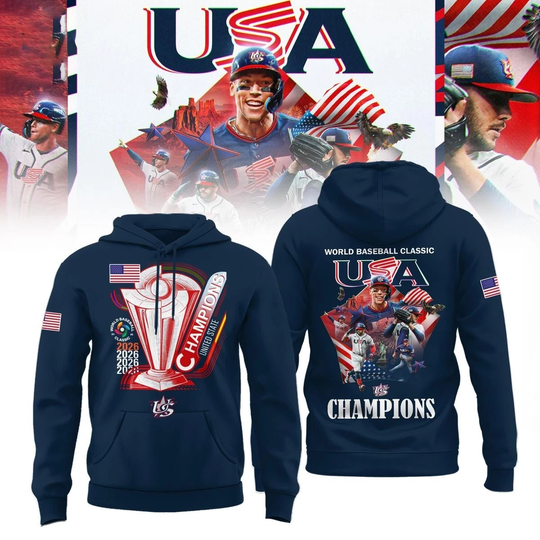 2026 World Baseball Classic Champions Hoodie