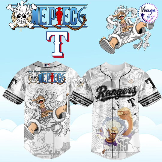 Texas Rangers x One Piece 2026 Limited Edition Baseball Jersey