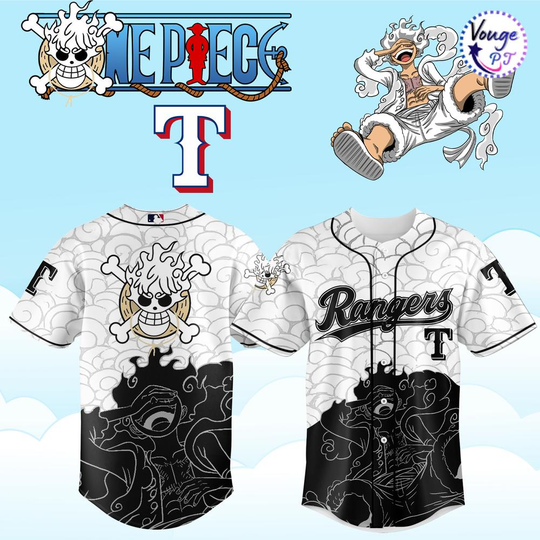 Texas Rangers x One Piece 2026 Limited Edition Baseball Jersey
