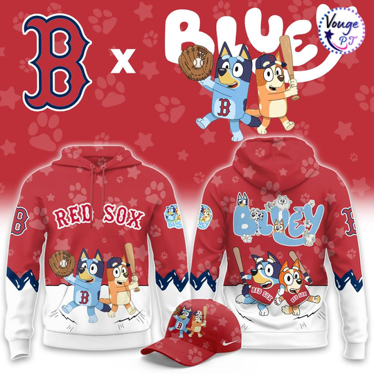 Boston Red Sox BlueyDad Night Game Hoodie