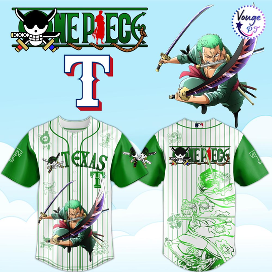 Discover Texas Rangers x One Piece 2026 Limited Edition Baseball Jersey
