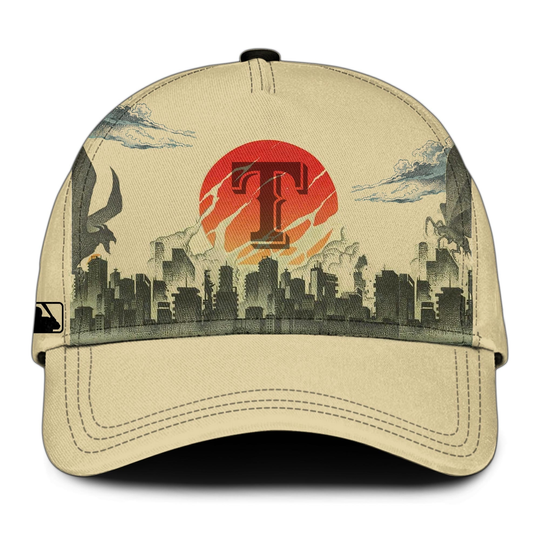 Discover Texas Rangers god zilla King Of The Monsters Special Edition Baseball Cap