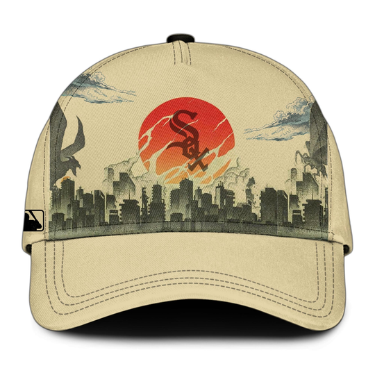 Discover Chicago White Sox god zilla King Of The Monsters Special Edition Baseball Cap