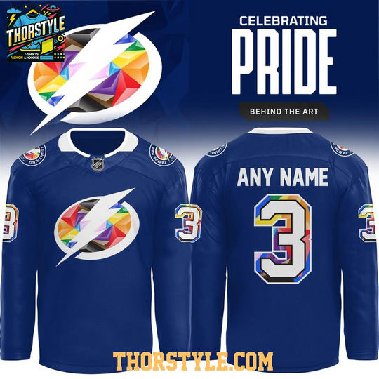 Discover Tampa Bay Lightning Pride Night 2026 Personalized Hockey Jersey