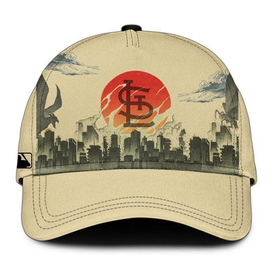 St. Louis Cardinals god zilla King Of The Monsters Special Edition Baseball Cap