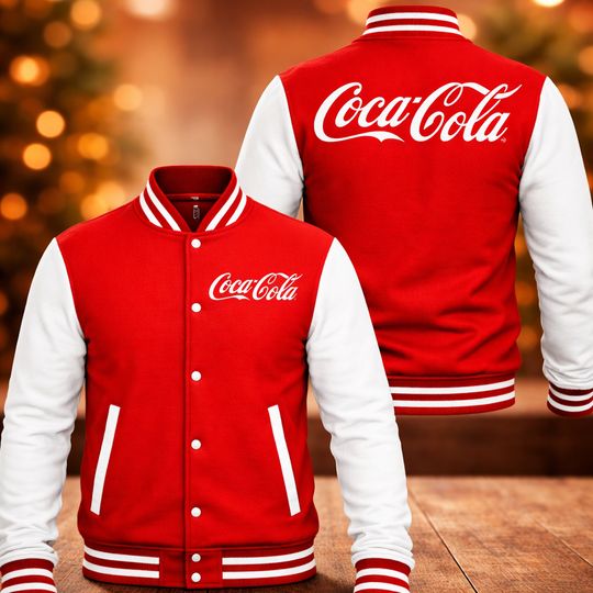 Discover Coca Cola Limited Edition Baseball Jacket For Fan