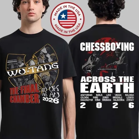 Discover Double Sided T-Shirt - Clan The Final Chamber 2026 Tour Dates