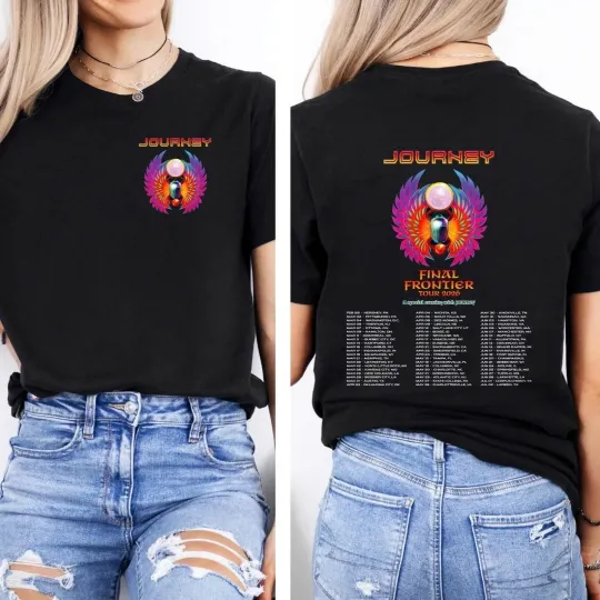 Discover Journey Band Final Frontier Tour 2026 Unisex T-Shirt