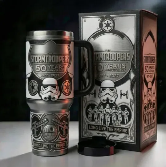 Discover The Stormtroopers 50 Years Anniversary 1977-2027 Tumbler