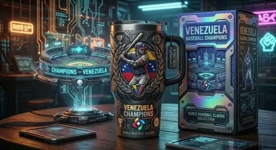 Discover V.en.e.z.uela baseball champions Tumbler With Handle