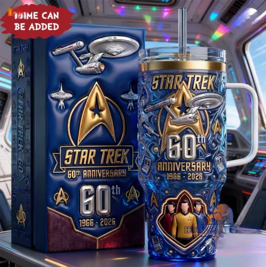 Discover Star Tre k 60th Anniversary 1966-2026 Tumbler