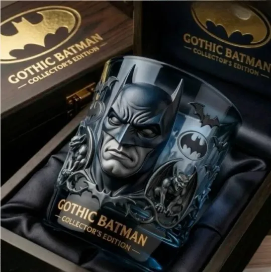 Discover [No box] Batman Gothic Batman Collectors Edition Whiskey Glass