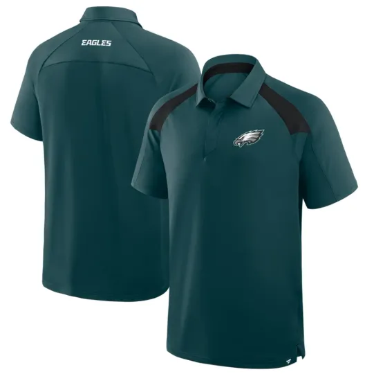 Discover Philadelphia Eagles Midnight Green Polo Shirt