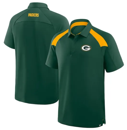 Discover Green Bay Packers Green Back Around Polo Shirt