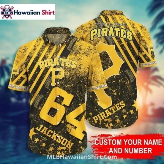 Discover Custom Jersey Style Pittsburgh Baseball Team Piratess Aloha Shirt