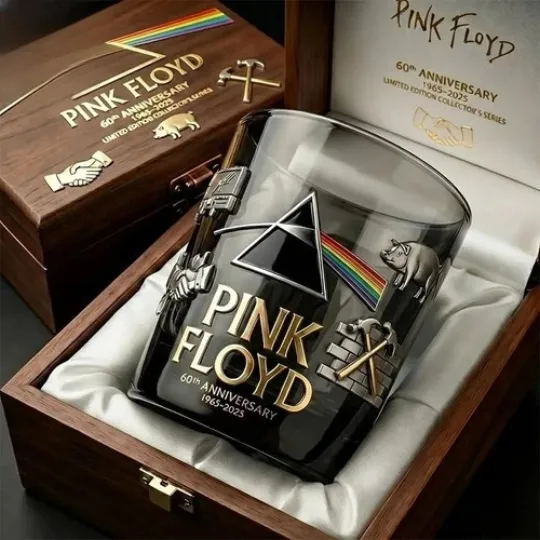 Discover Pink Floyd 60Th Anniversary Limited Edition Whiskey Glass