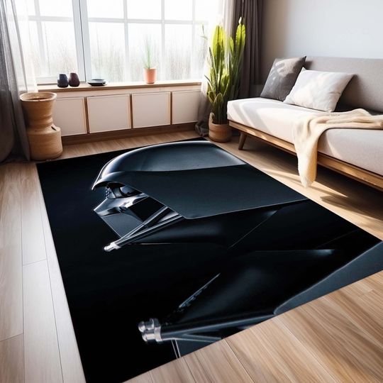 Starwars Rug,Darth Vader Rug, Starwars Patterned Rug