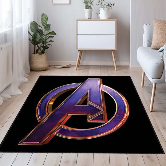 Discover Avenger Rug, Super Hero Rug, Marvel Rug, Kids Room Rug, Gift Area Rug, Avenger Design Rug, Floor Rug, Kids Room Decor Rug Mat