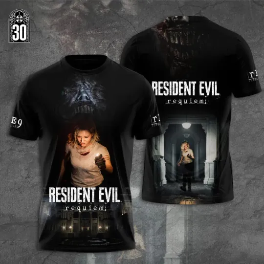 Discover Resident Evil Requiem x Grace Ashcroft 3D Shirt