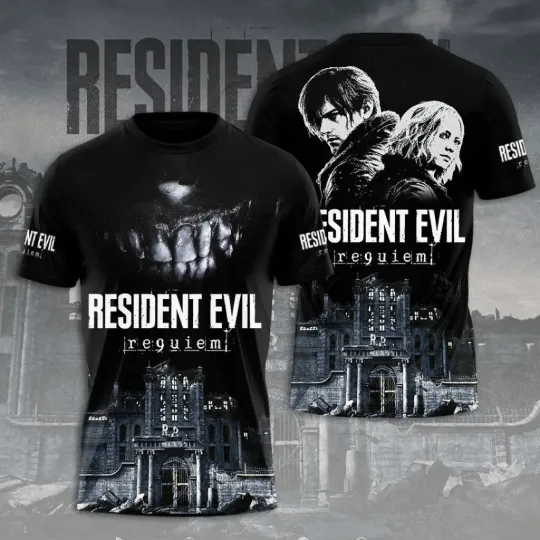 Discover Resident Evil Requiem 3D Shirt
