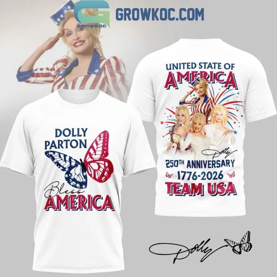 Discover Doly Parton Bless America 250th Anniversary 3D T-Shirt