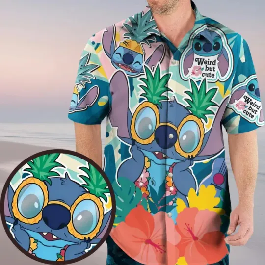 Discover Disney Hawaiian Shirt Lilo And Stitch Men Women Unisex