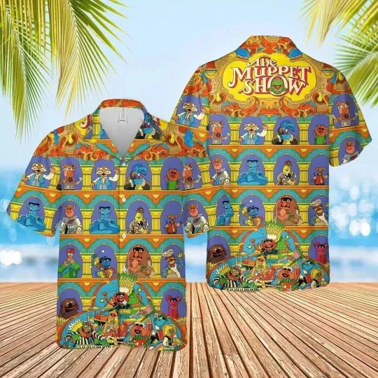 Discover The Muppet Hawaiian Button Down Shirt