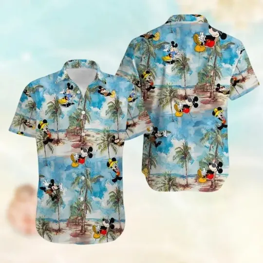 Discover Disney Hawaiian Shirt Mickey And Friends Men Women Unisex