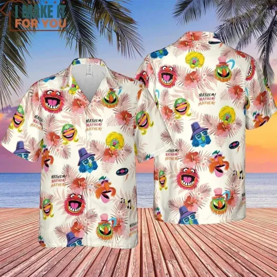 Discover The Muppet Hawaiian Button Down Shirt