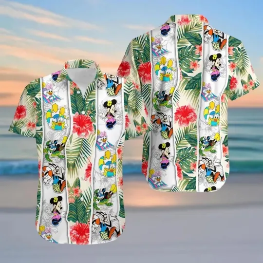 Discover Disney Hawaiian Shirt Mickey And Friends Men Women Unisex