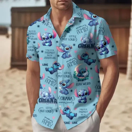 Discover Disney Hawaiian Shirt Ohana Means Dance Men Women Unisex