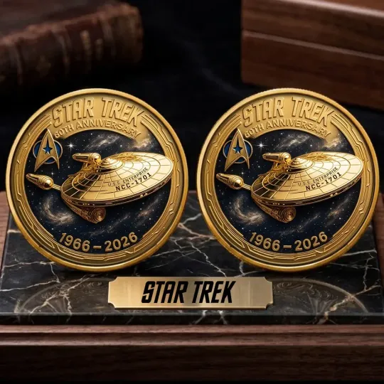Discover startrek2020 60th Anniversary Commemorative Coin –  06
