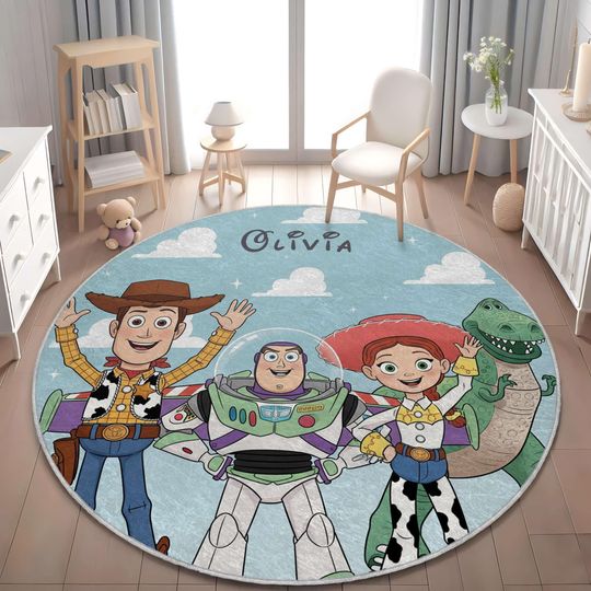 Discover Personalized Toy Story Rug