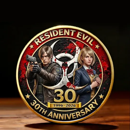 Discover Resident Evil 30th Anniversary Commemorative Coin –  4322