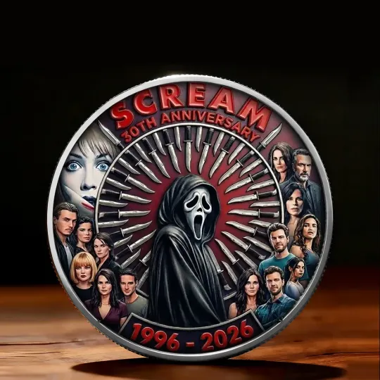 Discover Scream 30th Anniversary Commemorative Coin